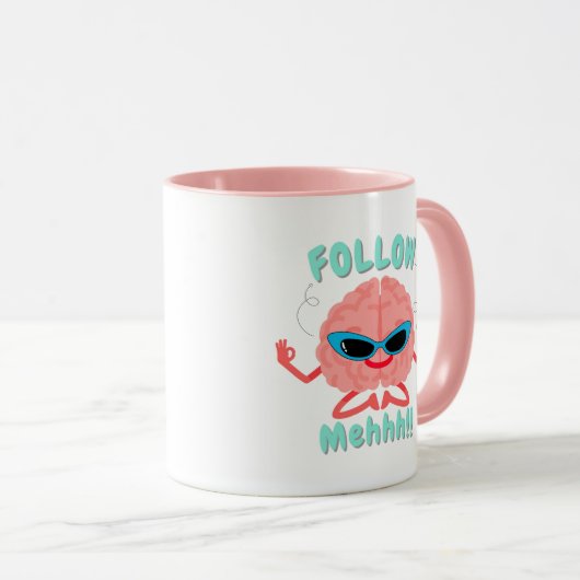 Fun Quote Mug マグカップ (正面右)
