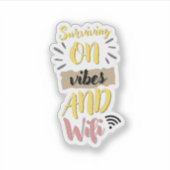 Fun Quote Sticker  シール (正面)
