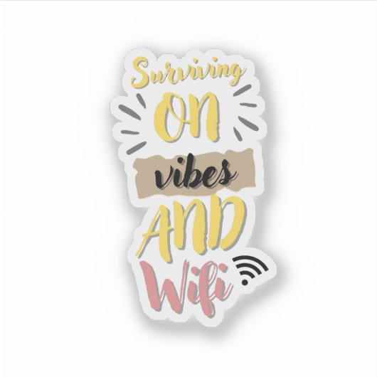 Fun Quote Sticker シール (正面)