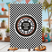 Fun Racing Car Birthday Party 招待状