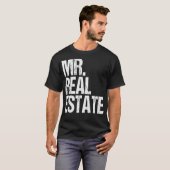 Fun Real Estate Agent Broker Investor Residential  Tシャツ (正面フル)