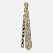 Fun Retirement party "Retiree" neck tie ネクタイ (裏面)