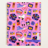 Fun retro 90s nostalgia – drawings Y2K revival プランナー手帳 (正面)