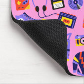 Fun retro 90s nostalgia – Y2K tech and clothing マウスパッド (コーナー)