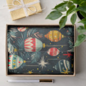 Fun Retro Christmas Tree Ornaments 薄葉紙 (ギフト)