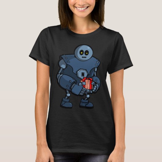 Fun robot tシャツ (正面)