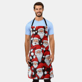 Fun Santa エプロン (着用した状態)