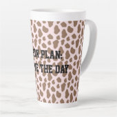 Fun Sarcastic quote for teachers カフェラテマグ (右アングル)