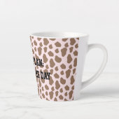 Fun Sarcastic quote for teachers カフェラテマグ (右)