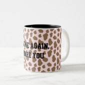 Fun Sarcastic quote for teachers ツートーンマグカップ (正面右)