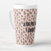 Fun Sarcastic Quote Teacher Large Latte Mug カフェラテマグ (左アングル)