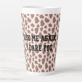 Fun Sarcastic Quote Teacher Large Latte Mug カフェラテマグ