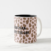 Fun sarcastic Teachers ツートーンマグカップ (正面右)