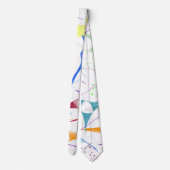 Fun Shapes And Splatters ネクタイ (裏面)