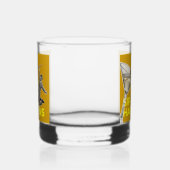 Fun "Sip Happens" cocktail glass ウイスキーグラス (右)