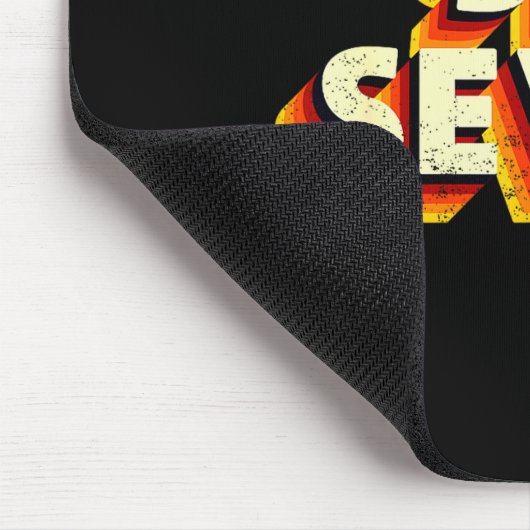 Fun Six Seven 6 7 Meme Design  マウスパッド (コーナー)