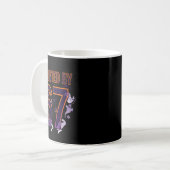 Fun Six Seven 6 7 Meme Design Couples Halloween  コーヒーマグカップ (正面左)