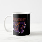 Fun Six Seven 6 7 Meme Design Couples Halloween  コーヒーマグカップ (左)