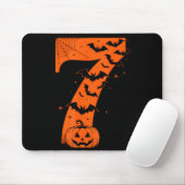 Fun Six Seven 6 7 Meme Design Couples Halloween  マウスパッド (マウス)