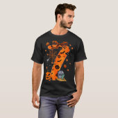 Fun Six Seven 6 7 Meme Design Couples Halloween Tシャツ (正面フル)