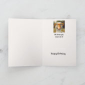 Fun Smart Goose Glasses Congratulations! Grad カード (内部)