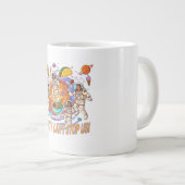 Fun Space Food Adventure Design | Cosmic Food ジャンボコーヒーマグカップ (正面右)