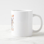 Fun Space Food Adventure Design | Cosmic Food ジャンボコーヒーマグカップ (右)