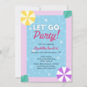 Fun Summer Sweet 16 Party! 招待状 (正面)