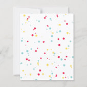 Fun Summer Swimming Pool Party Birthday  (裏面)