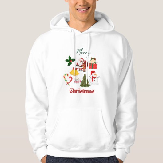 fun Sweatshirts  Christmas Mary season パーカ (正面)