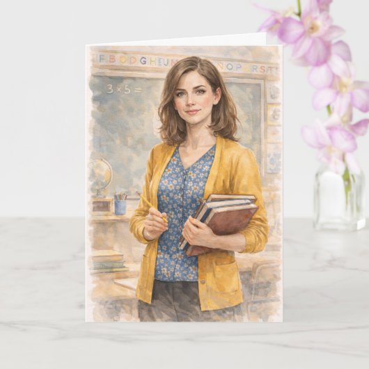 Fun Teacher Prayer Inspired by Ezekiel 25:17 カード (蘭)