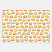 Fun tiled picnic sandwich  ラッピングペーパーシート (正面2)