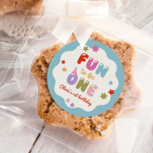Fun to Be One Daisy Colorful 1st Birthday