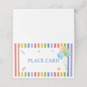 Fun to Be One Place Card Birthday Table Card プレイスカード (外部開封)