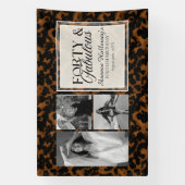 Fun Tortoise Birthday Forty and Fabulous Photo 横断幕 (縦)