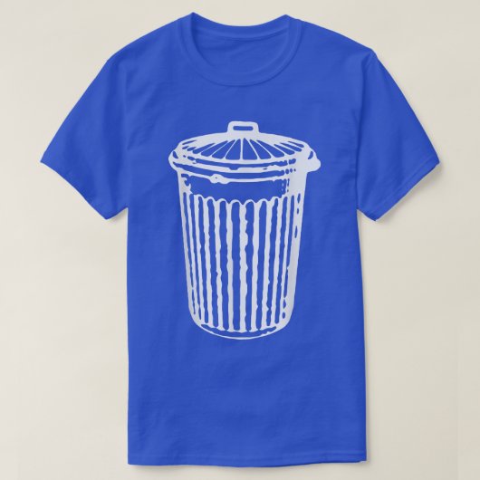 Fun TRASH CANGarbage Day  Tシャツ (デザイン正面)