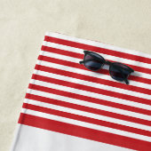 Fun Tropical parrot lovers ビーチタオル (インサイチュ)