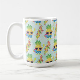Fun Tropical Pattern  コーヒーマグカップ