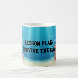 Fun Under the Sea Sarcastic quote for teachers コーヒーマグカップ
