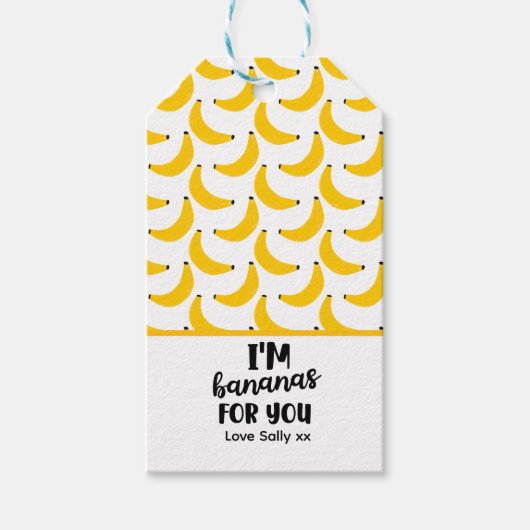 Fun Valentine Favor for Friends, Classmates & Coup ギフトタグ (正面)