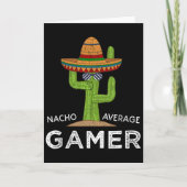 Fun Video Game Player Humor Gaming Saying Funny Ga カード (正面)