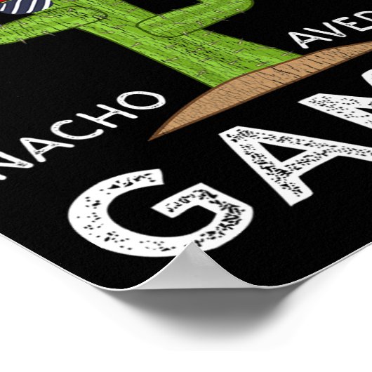 Fun Video Game Player Humor Gaming Saying Funny Ga ポスター (角)