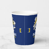 Fun Volleyball Boy Birthday 紙コップ (右)