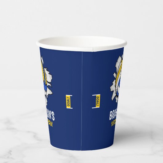 Fun Volleyball Boy Birthday 紙コップ (右)