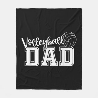 Fun Volleyball Dad Volleyball Father Player Lover  フリースブランケット