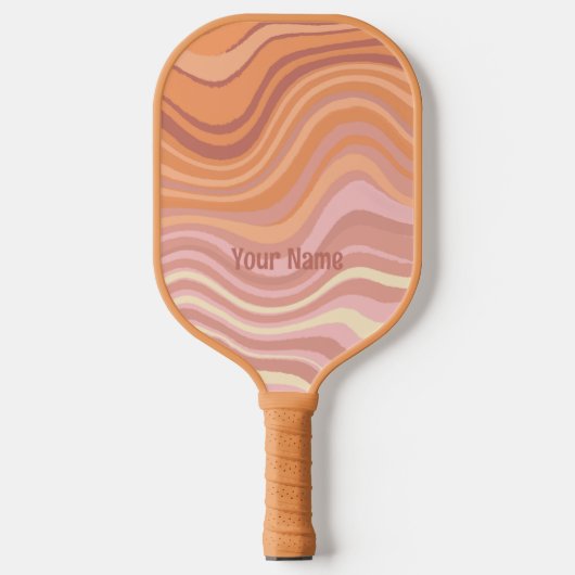 Fun waves pickleball paddle ピックルボールラケット (正面)