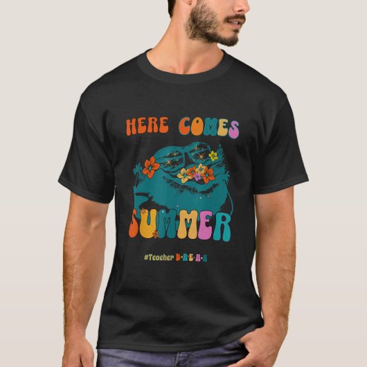 Fun We Were On a Break Teacher Hello Summer Teache Tシャツ (正面)