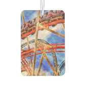 fun with roller coaster tote bag カーエアーフレッシュナー (裏面)