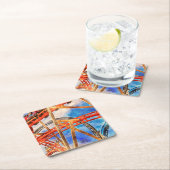 fun with roller coaster tote bag スクエアペーパーコースター (インサイチュ)