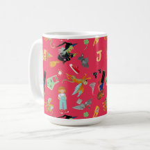 Fun Wizard of Oz on red children's design